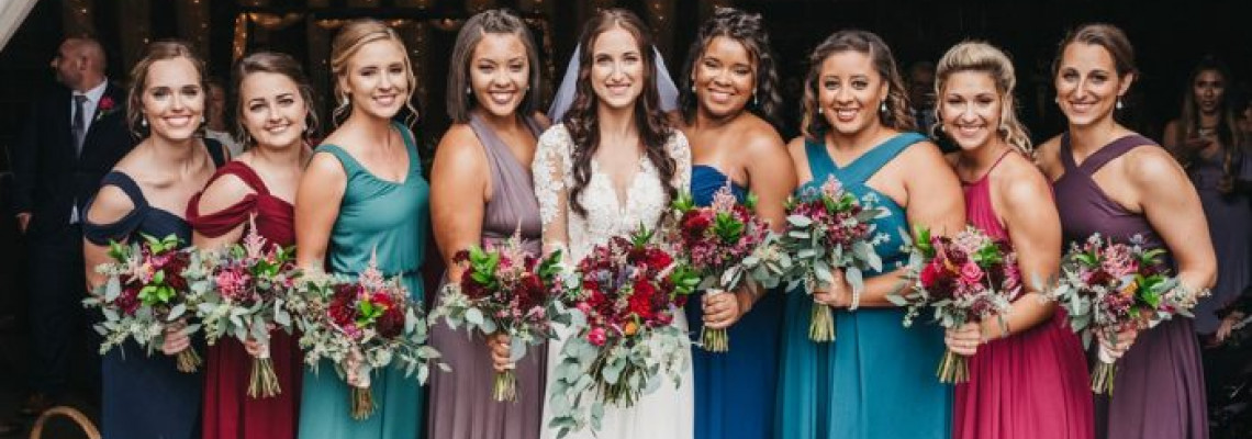 Boho Jewel Tone Wedding at Bramble wood Boho Jewel Tone Wedding at Bramble wood