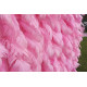 5d pink feather fabric rolling up curtain flower wall cloth artificial plant wall wedding backdrop