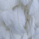 5d white feather fabric rolling up curtain flower wall cloth artificial plant wall wedding backdrop