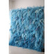 blue feather flower backdrop cloth roll up flower wall fabric hanging curtain plant wall event party wedding backdrop