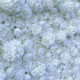 dreamy white rose and hydrangea artificial flower wall backdrop