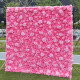 elegant pink dahlia artificial hydrangea flower fake flower wall background