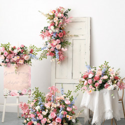 party & wedding flowers, pink artificial wedding flowers, diy wedding flowers, wedding faux flowers