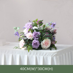 purple forest wedding style, purple artificial wedding flowers, diy wedding flowers, wedding arch flowers