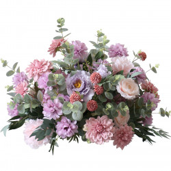 artificial flowers ball, purple artificial wedding flowers, diy wedding flowers, wedding faux flowers