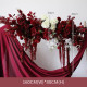 dark red wedding flowers, red artificial wedding flowers, diy wedding flowers, wedding faux flowers