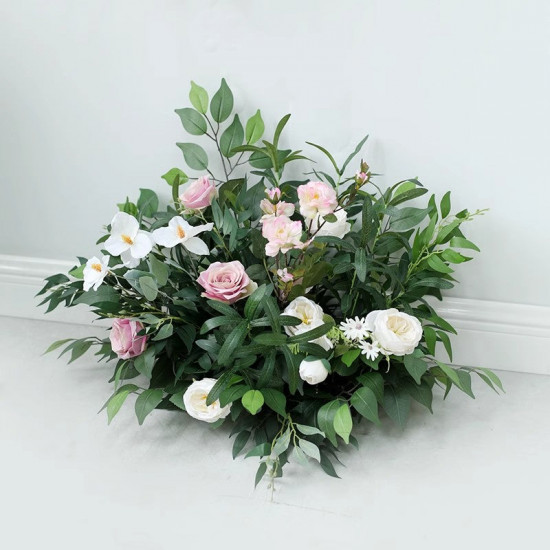 forest garden wedding style, white artificial wedding flowers, diy wedding flowers, wedding faux flowers