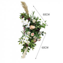 forest wedding flowers, white artificial wedding flowers, diy wedding flowers, wedding faux flowers